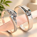 Alloy Moissanite Ring